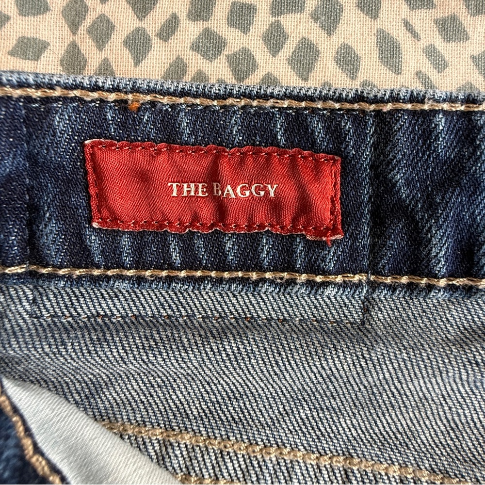 Lucky Brand | The Baggy Wide Leg Cuffed Jeans - Picture 10 of 11